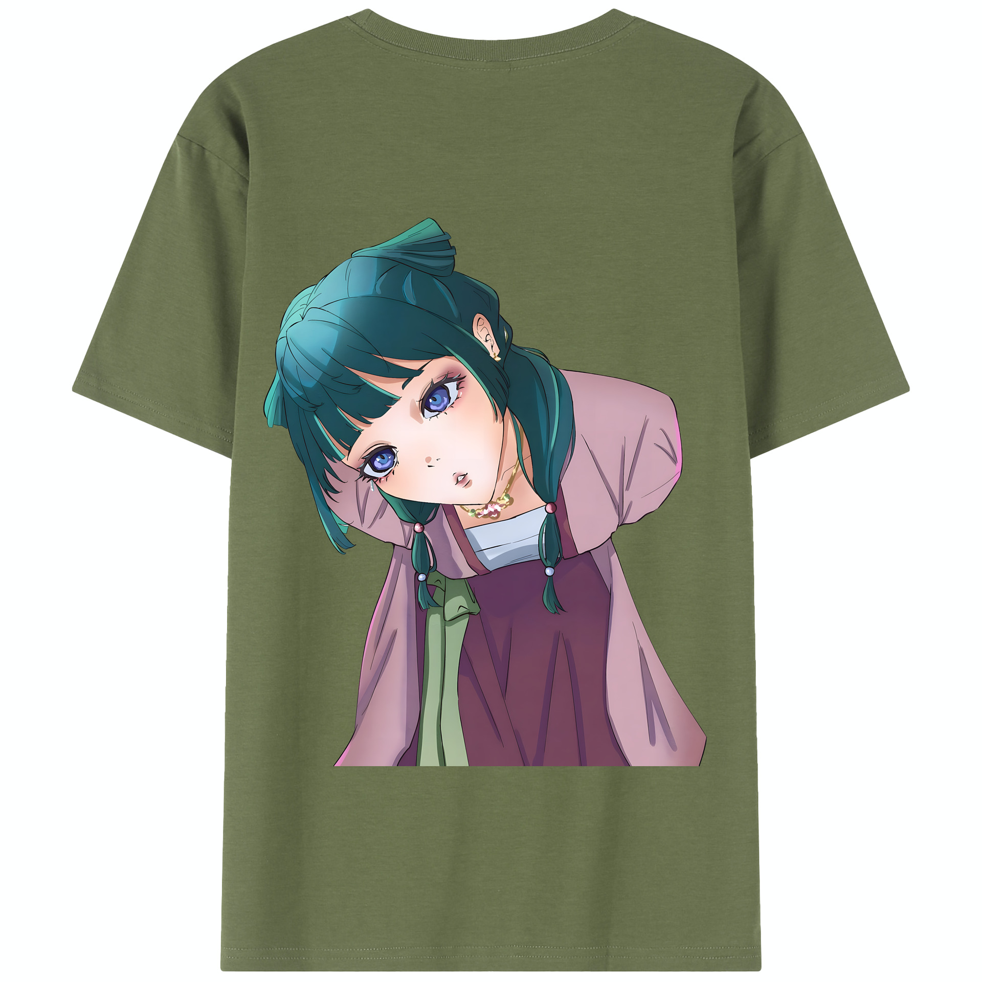 （画像用） 薬屋のひとりごと The Apothecary Diaries 綿100％半袖Tシャツ（背面プリント）